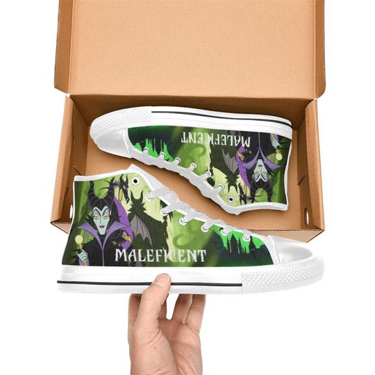 Maleficent High Top Shoes Sneakers