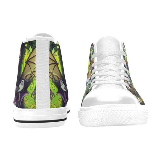 Maleficent High Top Shoes Sneakers