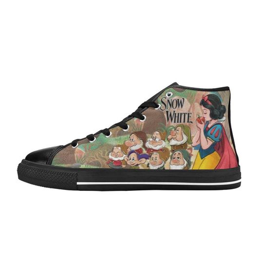 Snow White High Top Shoes Sneakers