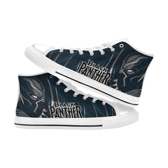Black Panther High Top Shoes Sneakers