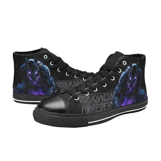 Black Panther High Top Shoes Sneakers