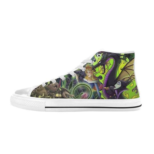 Maleficent High Top Shoes Sneakers