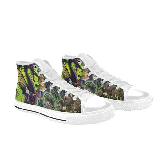 Maleficent High Top Shoes Sneakers