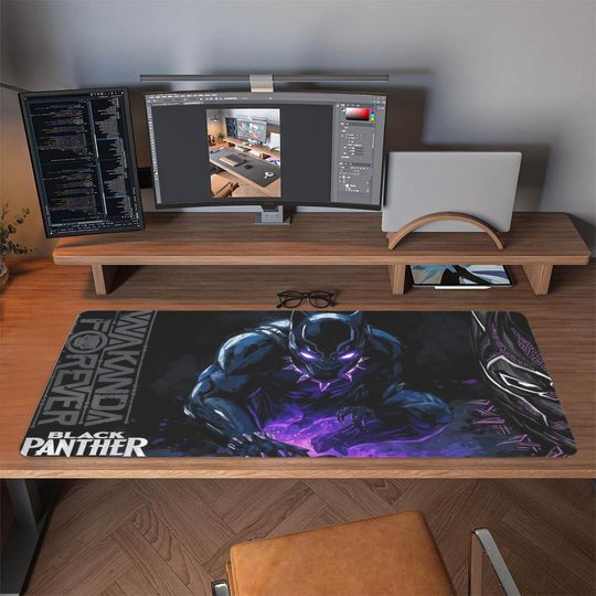 Black Panther Desk mats, Accessories Gifts