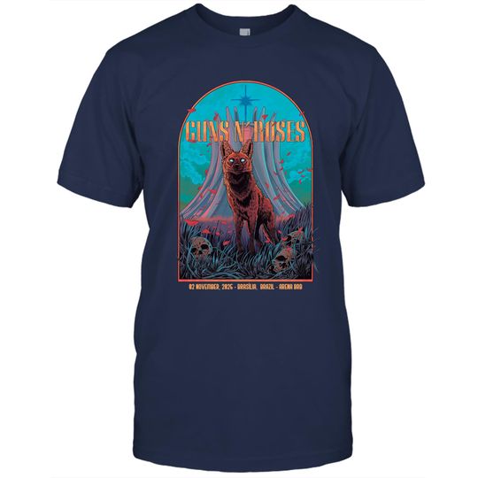 Guns N' Roses 2025 Arena T-Shirt Brazil