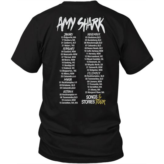 Amy Shark Songs And Stories Tour 2025 3D T-Shirt