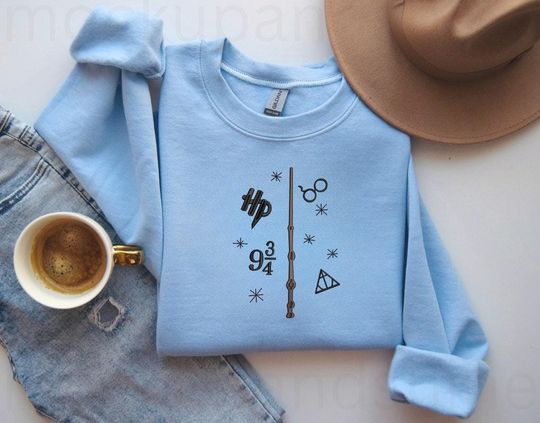 Harry Wizard Embroidery Design, Magic Wand Embroidery File, Wizard Glasses 9 3/4 Symbol Pattern, Digital Machine Embroidery Instant Download