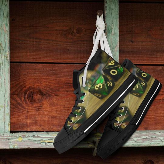 Dungeons and Dragons Shoes: High-Top Inspired Sneakers
