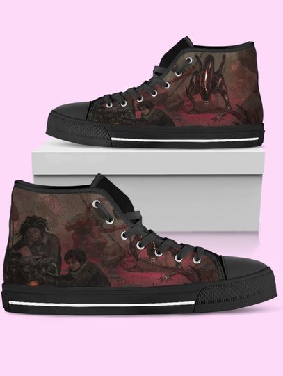 Dead by Daylight High Top Shoes, Video Game Sneakers for Women, Men