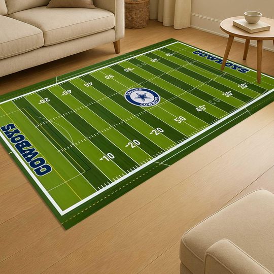 American Football Rug, Football Fan Gift