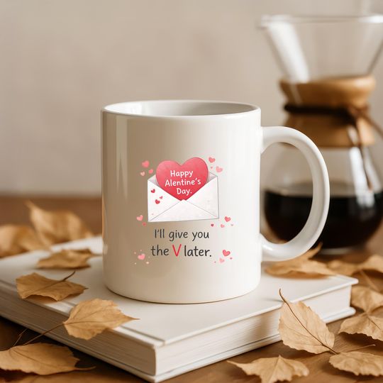 Funny Valentine's Mug, Happy Alentines Day, Humorous Mug