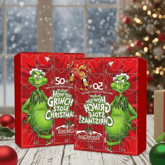 funny character Advent Calendar - 24 Seuss Geisel Character Figures