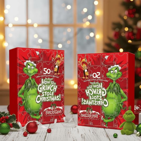 funny character Advent Calendar - 24 Seuss Geisel Character Figures