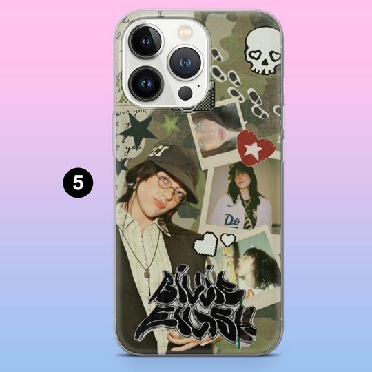 Billie Eilish Phone Case for iPhone 17 Pro, 16, 15, 14, 13, 12