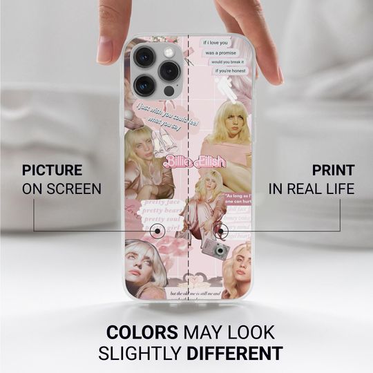 Billie Eilish Phone Case for iPhone 17 Pro, 16, 15, 14, 13, 12