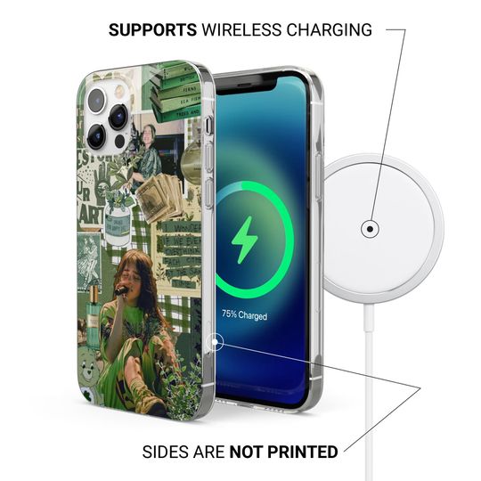 Billie Eilish Phone Case for iPhone 17 Pro, 16, 15, 14, 13, 12