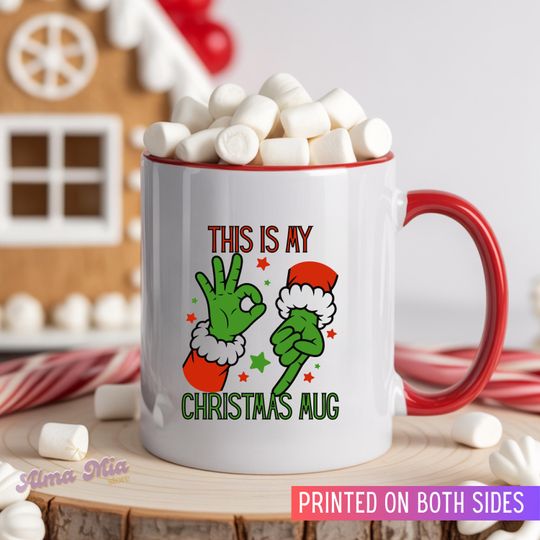 67 Christmas Meme Mug | Funny Ceramic Holiday Cup
