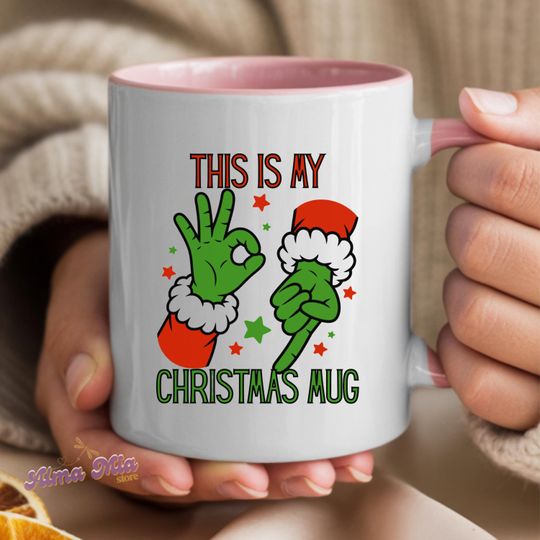 67 Christmas Meme Mug | Funny Ceramic Holiday Cup