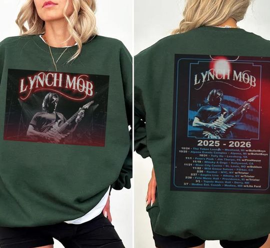 Lynch Mob 20252026 Tour Graphic Sweatshirt