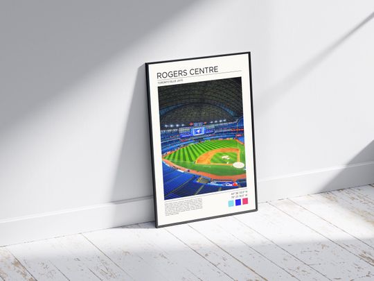 Toronto Blue Jays 2025 World Series Rogers Centre Poster
