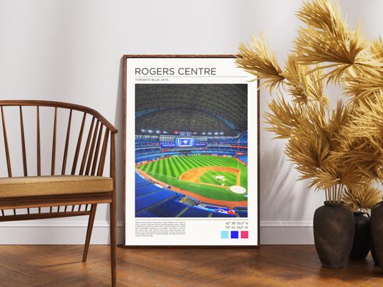 Toronto Blue Jays 2025 World Series Rogers Centre Poster