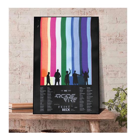 Arcade Fire Tour 2022 Poster