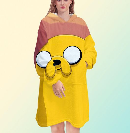 Adventure Time Jake Blanket Hoodie