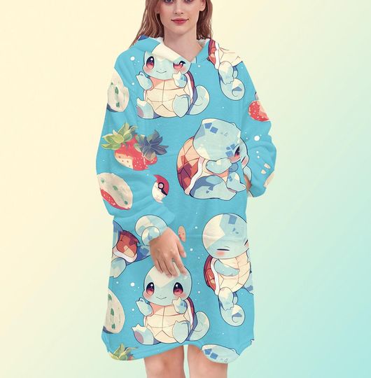 PKM Lucario Blanket Hoodie