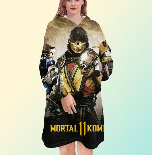 Mortal Kombat 11 Blanket Hoodie