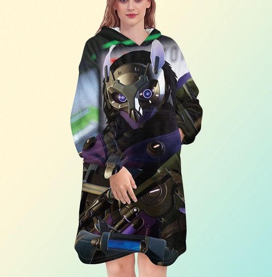 Overwatch 2 Ana Blanket Hoodie