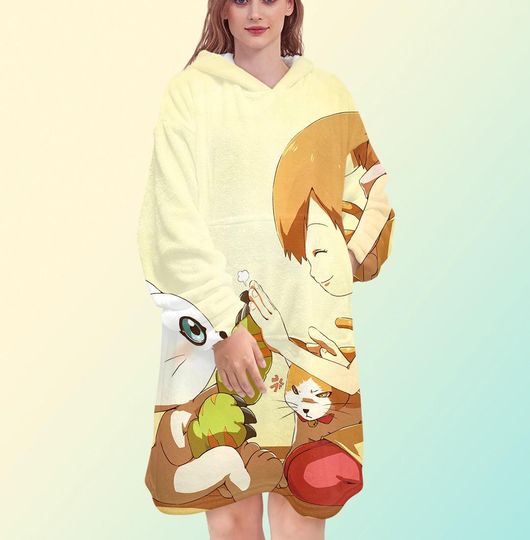 Digimon Blanket Hoodie