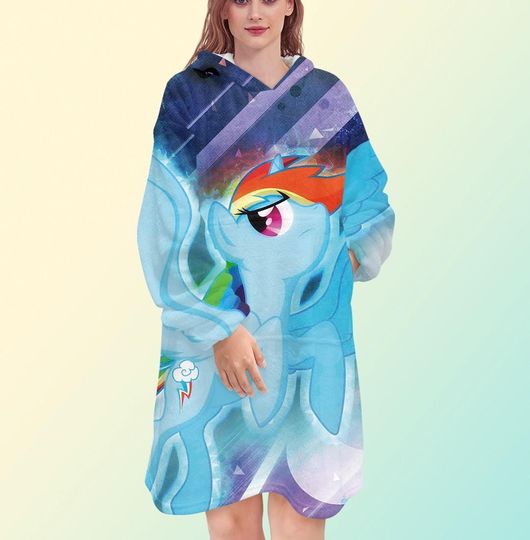My Little Pony - Rainbow Dash Blanket Hoodie