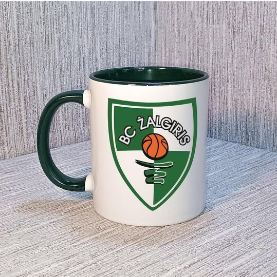 Zalgiris Basketball Team Logo Mug