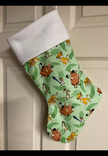 Simba and Friends  Christmas Stocking