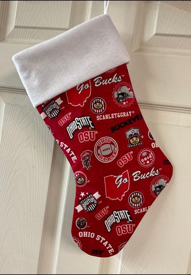 Ohio state Buckeyes Christmas Stocking