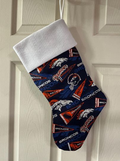 Denver Broncos Christmas Stocking