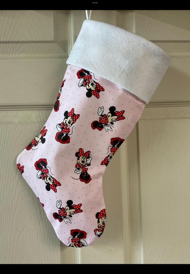 Minnie Christmas Stocking
