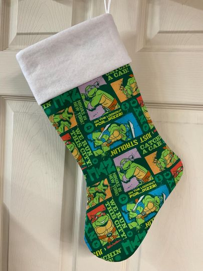 Ninja Turtles Christmas Stocking