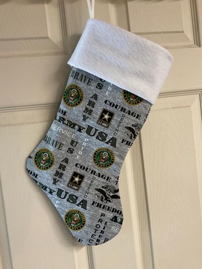 US Army Christmas Stocking