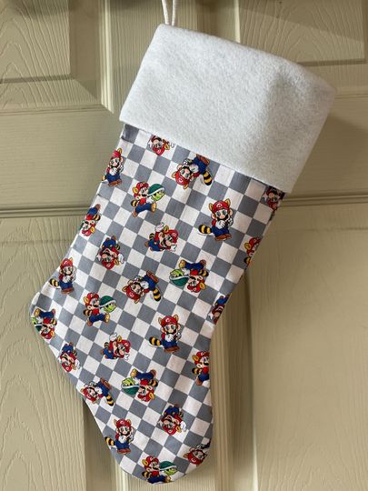 Super Mario Christmas Stocking