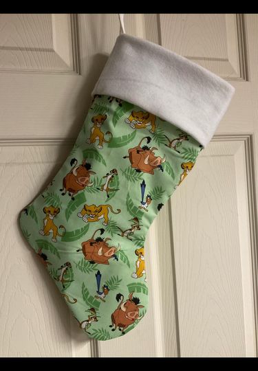 Simba and Friends  Christmas Stocking