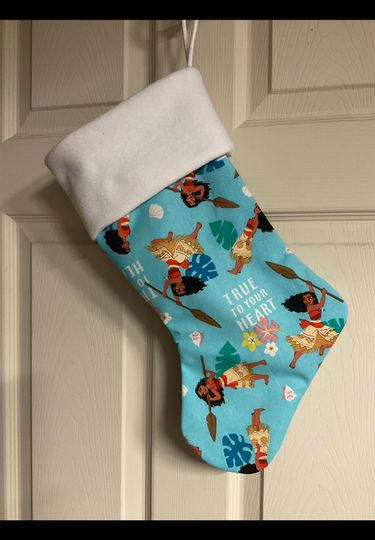 Moana Christmas Stocking