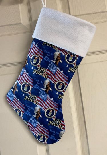 US Air Force Christmas Stocking