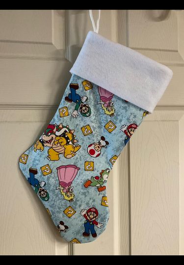 Super Mario Christmas Stocking
