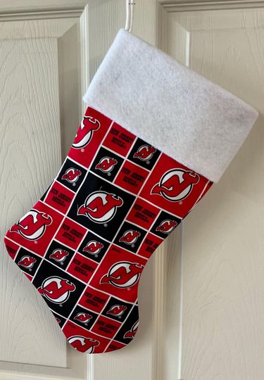 New Jersey  Devils  Christmas Stocking