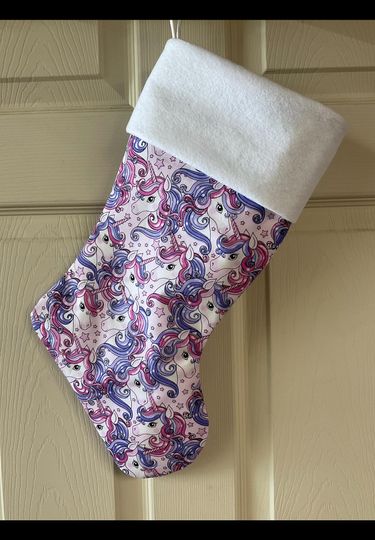 Unicorns Christmas Stocking