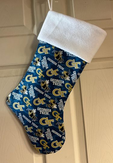 Georgia Tech Christmas Stocking