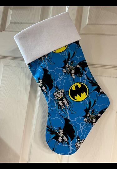 Batman Christmas Stocking