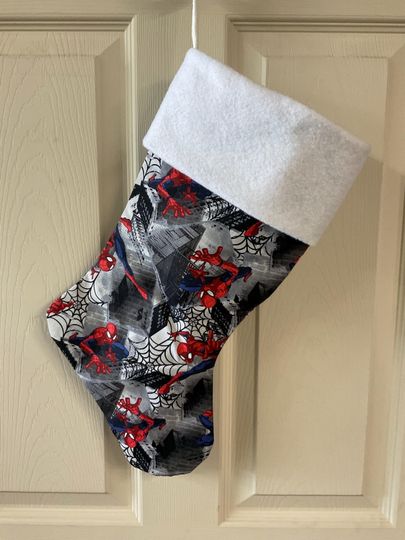 Spider Man Christmas Stocking