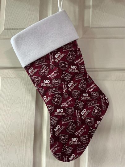 Missouri State University Christmas Stocking
